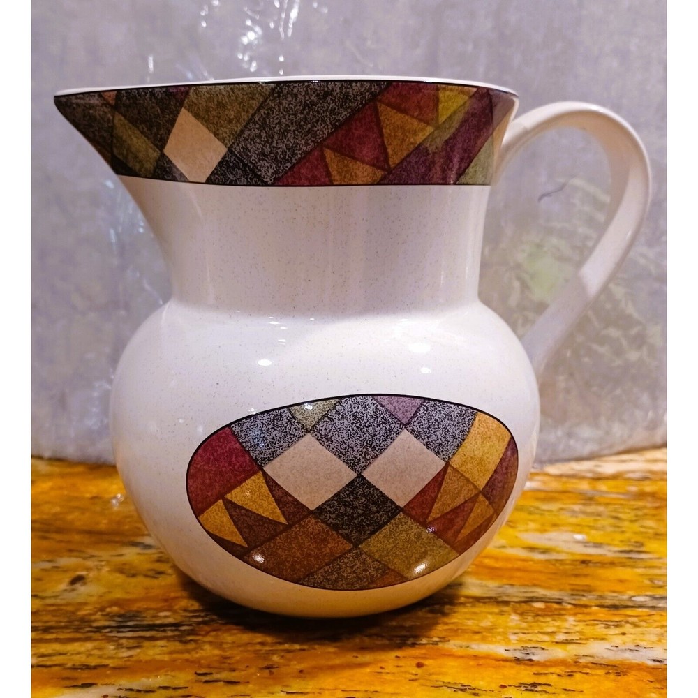 Studio Nova PALM DESERT Y2216 Porcelain Pitcher Designed By Nancy Green Thailand